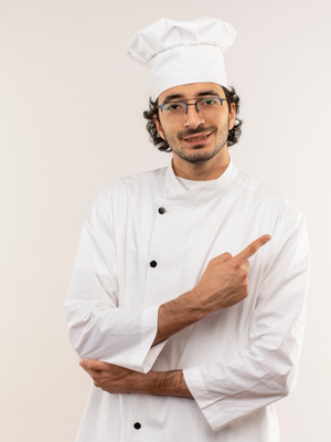 Skilled Chef in the kitchen