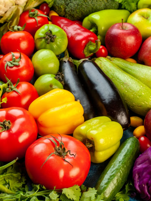 Fresh ingredients or produce